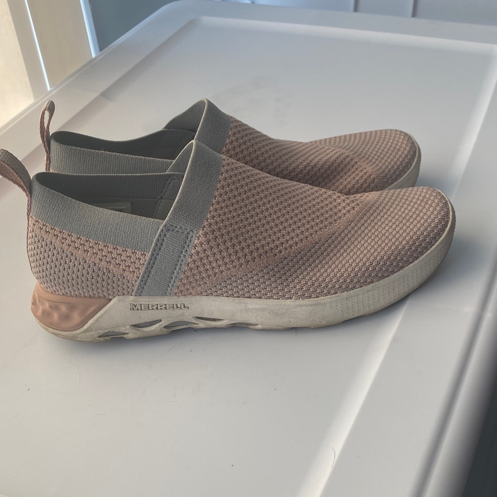 Merrell Women's Slip-On Flats - Pink and Gray